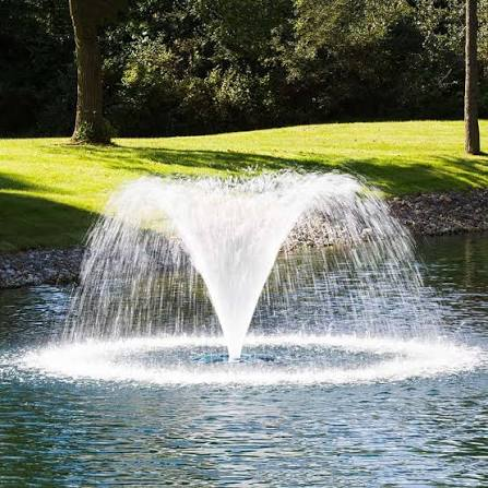 Decorative pond fountain